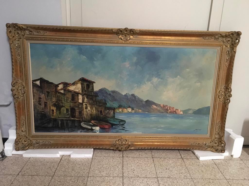 Peinture à l'huile sur toile, Enlèvement