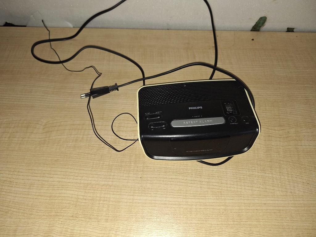 wekkerradio Philips, Ophalen of Verzenden, Zo goed als nieuw