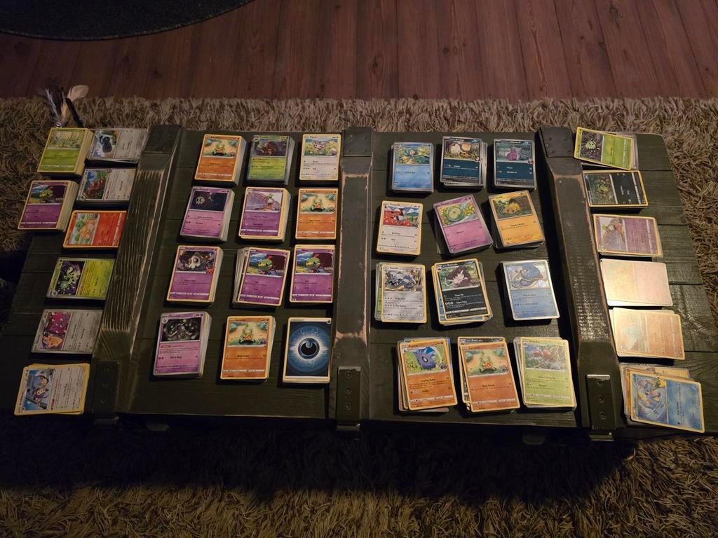 Pokemon bulk packs, Ophalen