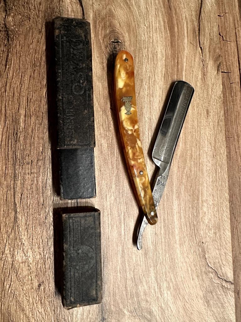 Open scheermes, Antiek en Kunst, Ophalen of Verzenden