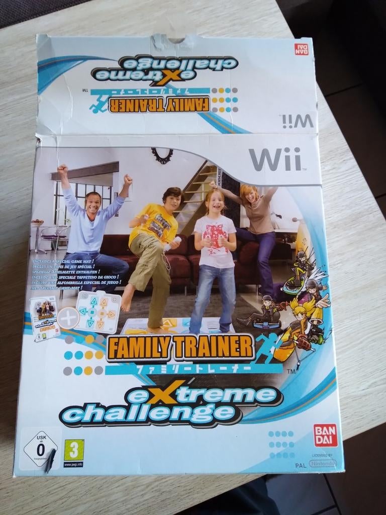 Wii family trainer extreme challenge, Enlèvement ou Envoi, Comme neuf