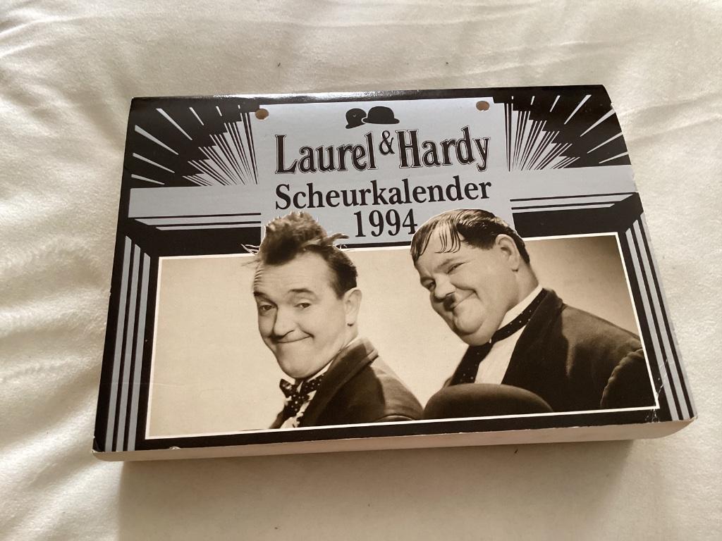 Scheurkalender 1994 van Laurel & Hardy, Ophalen of Verzenden