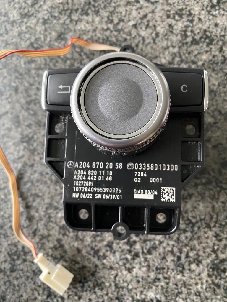 Command Controller/Drukknopschakelaar Mercedes W204 C classe, Auto-onderdelen, Ophalen, Gebruikt, Mercedes-Benz