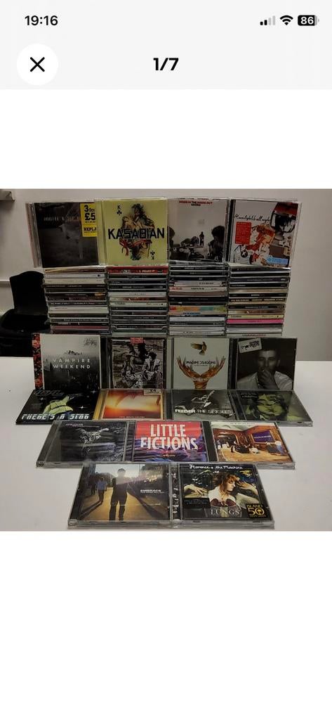 126 x Indie CD, Verzenden