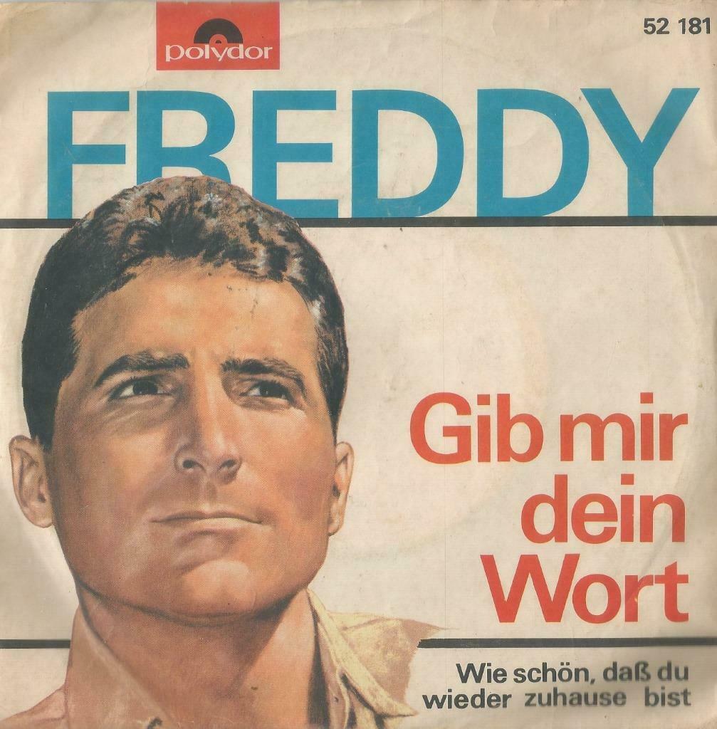 Freddy Quinn – Gib mir dein Wort - Single, Enlèvement ou Envoi, Utilisé, Pop