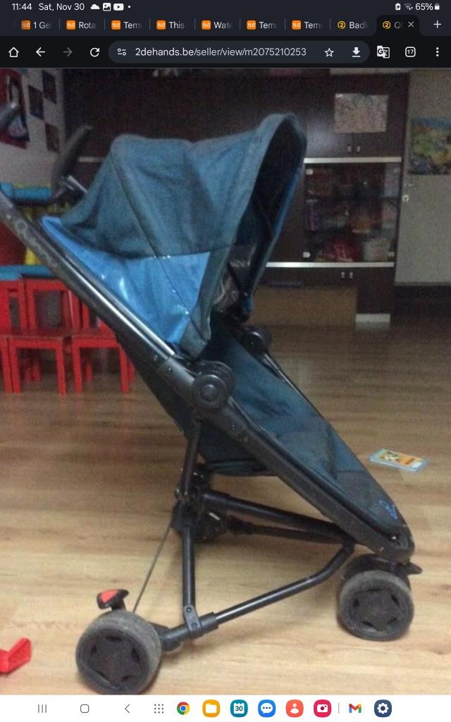 QUINNY ZAPP XTRA 2 BABBY BUGGY, Enlèvement, Comme neuf, Quinny, Ombrelle