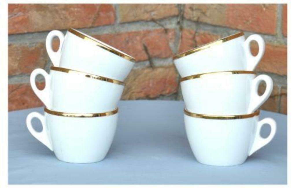 §6 tasses baudour n°1 grand modele, Enlèvement ou Envoi