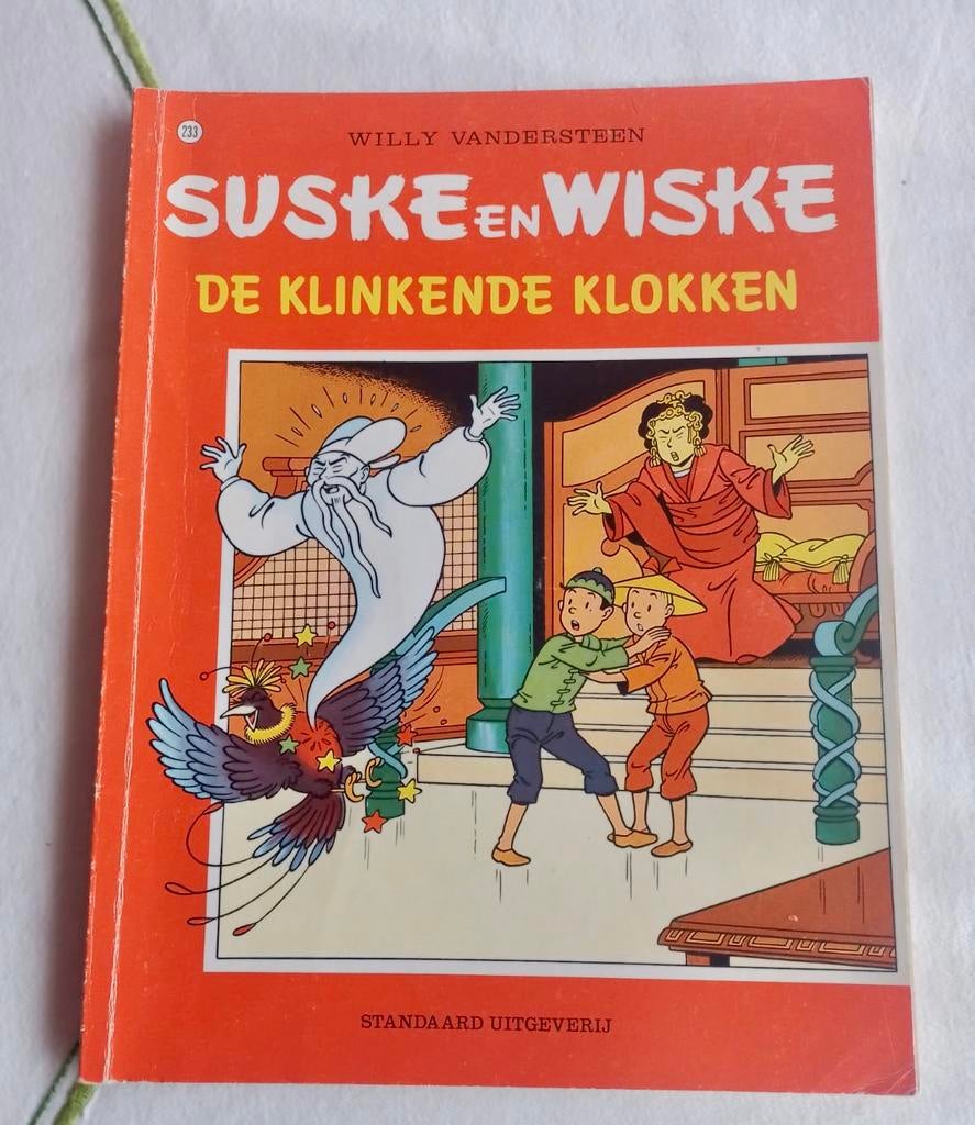 suske en wiske de klinkende klokken nr233, Enlèvement ou Envoi, Utilisé