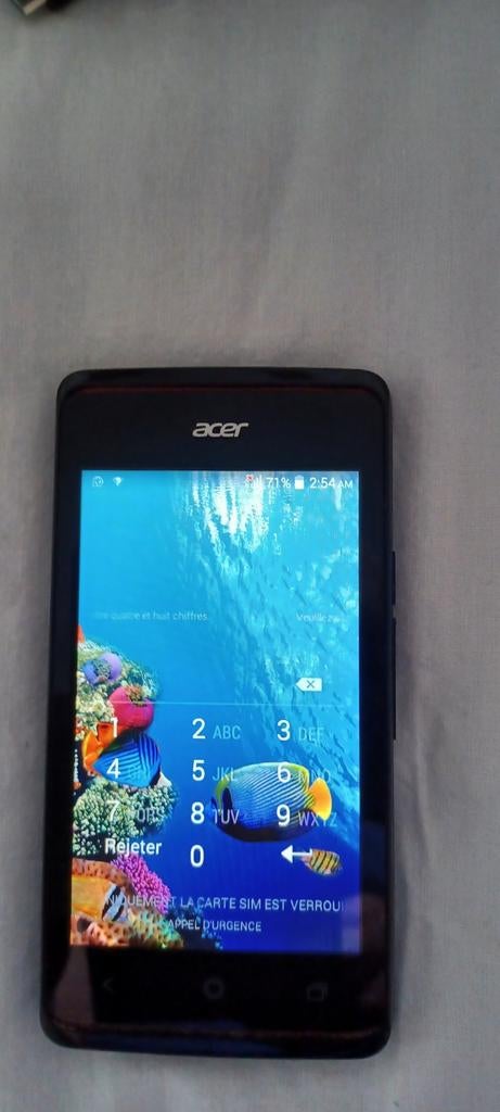 Acer Liquid Z, Telecommunicatie, Ophalen, Zo goed als nieuw, Minder dan 3 megapixel, Overige modellen
