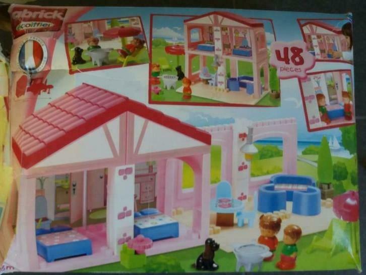 Speelhuisje Abrick - Ecoiffier, Kinderen en Baby's, Speelgoed | Duplo en Lego, Ophalen, Zo goed als nieuw