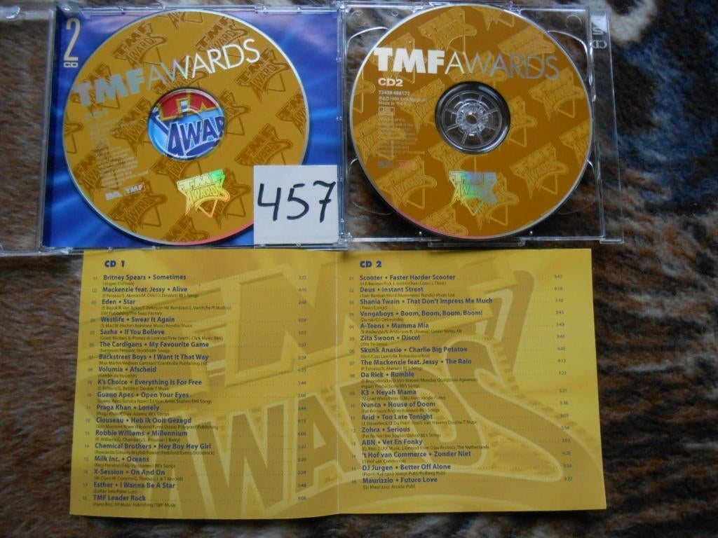2 CD TMF Awards 1999, Cd's en Dvd's, Ophalen of Verzenden, Gebruikt, Boxset