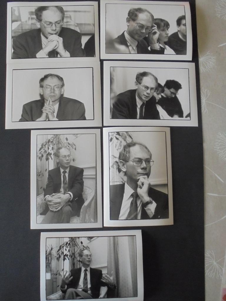 Persfoto : Herman van Rompuy CVP Cd&v 1994, Ophalen of Verzenden, Nieuw, Foto of Kaart