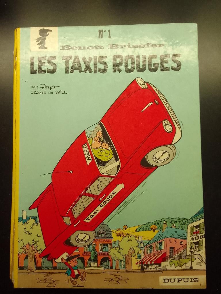 BENOIT BRISEFER 1 Les Taxis rouges 1966, Ophalen of Verzenden, Gelezen
