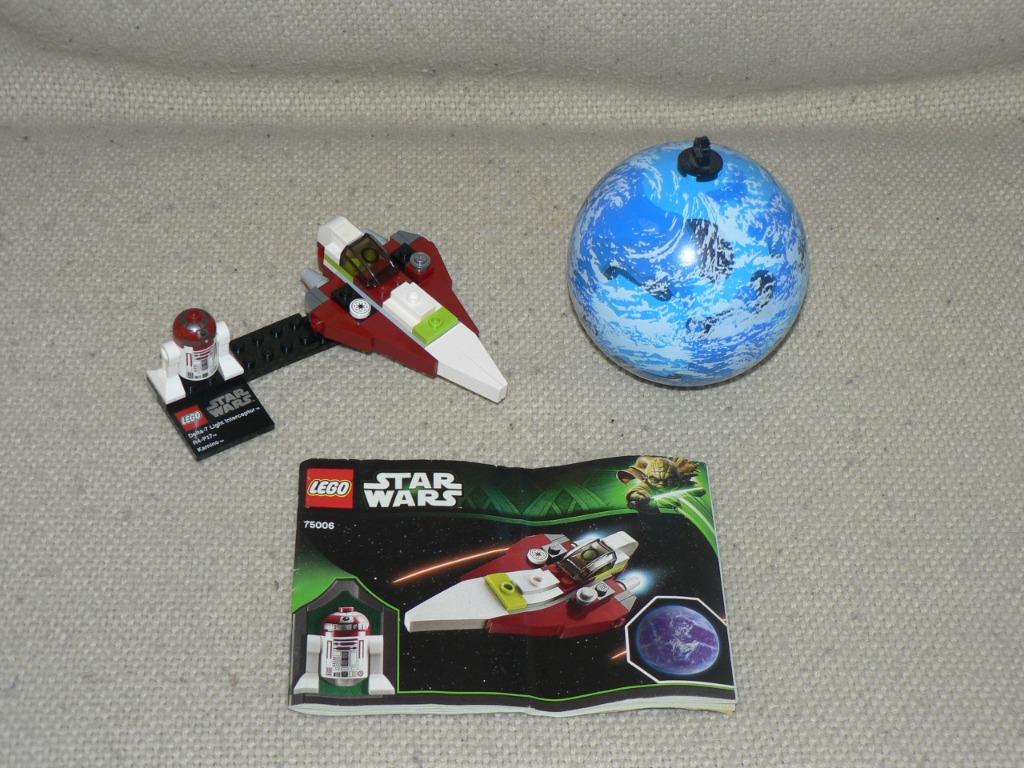 Lego Star Wars 75006 : Jedi Starfighter & Planet Kamino, Enlèvement ou Envoi, Comme neuf, Ensemble complet, Lego