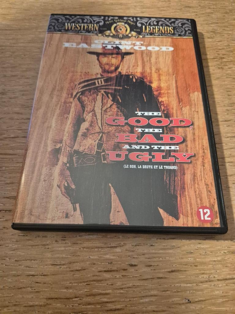 Dvd The Good The Bad and The Ugly, Cd's en Dvd's, Dvd's | Klassiekers, Vanaf 12 jaar, Ophalen of Verzenden, Zo goed als nieuw