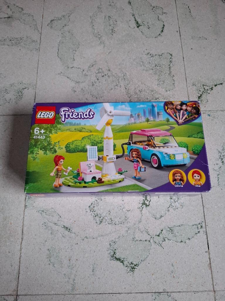 LEGO Friends 41443 Olivia's elektrische auto, Ophalen, Nieuw, Complete set, Lego