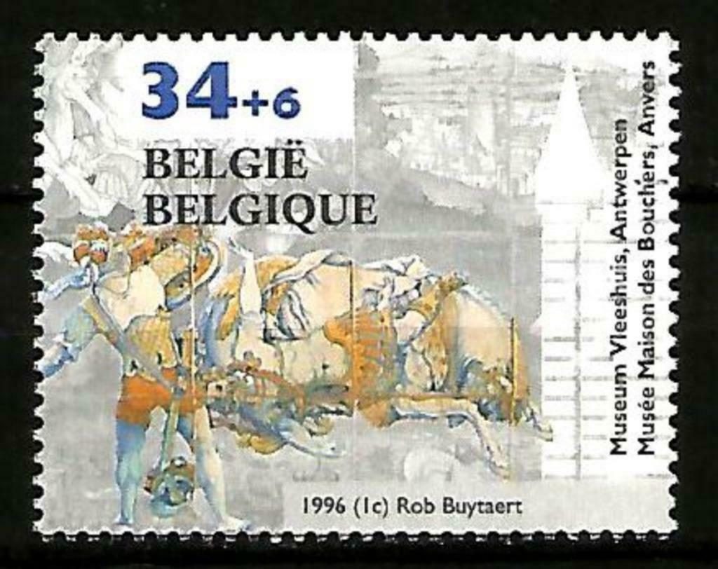België 1996 Zegel uit blok 71 OBP 2626**, Postzegels en Munten, Orginele gom, Ophalen of Verzenden, Zonder stempel, Postfris