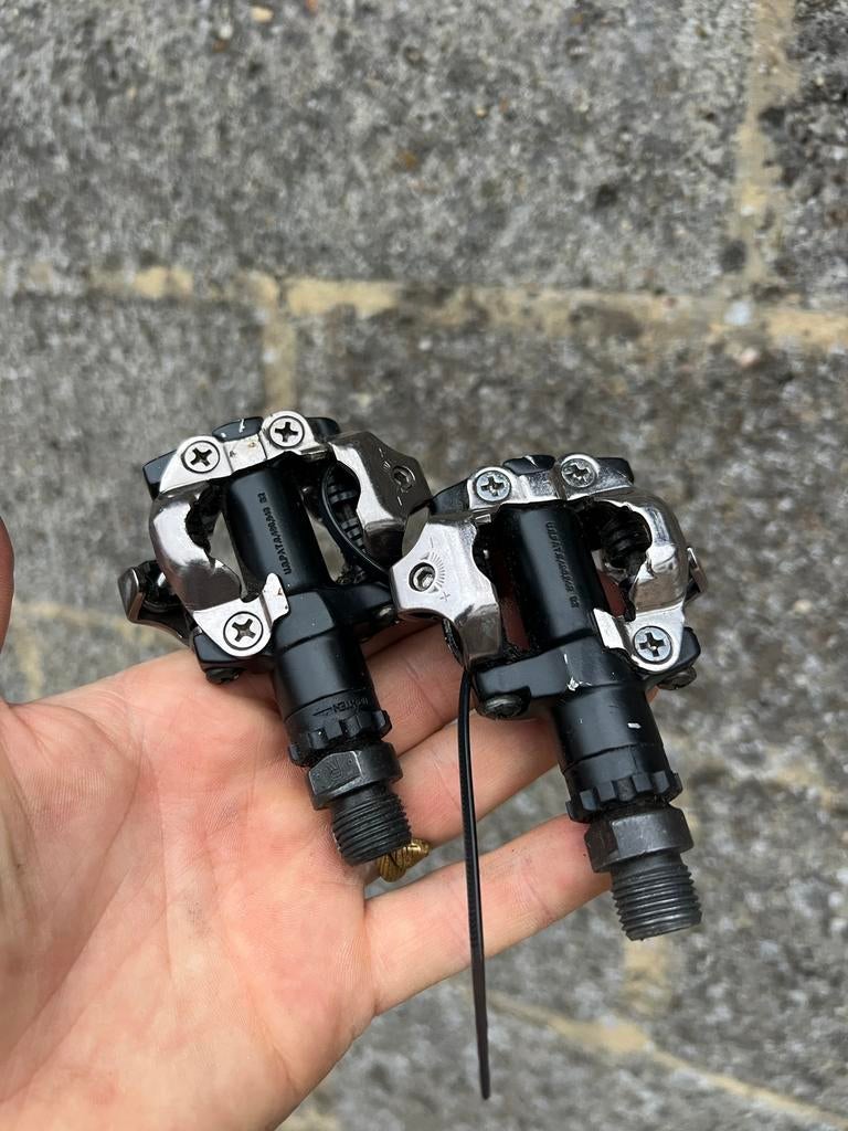 Pédales Shimano PD-m Click, Enlèvement