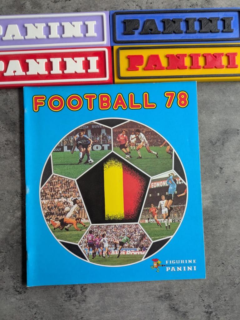 VOETBAL PANINI FOOTBALL 78 ALBUM LEEG + bon 1978, Hobby en Vrije tijd, Stickers en Plaatjes, Zo goed als nieuw, Sticker, Verzenden