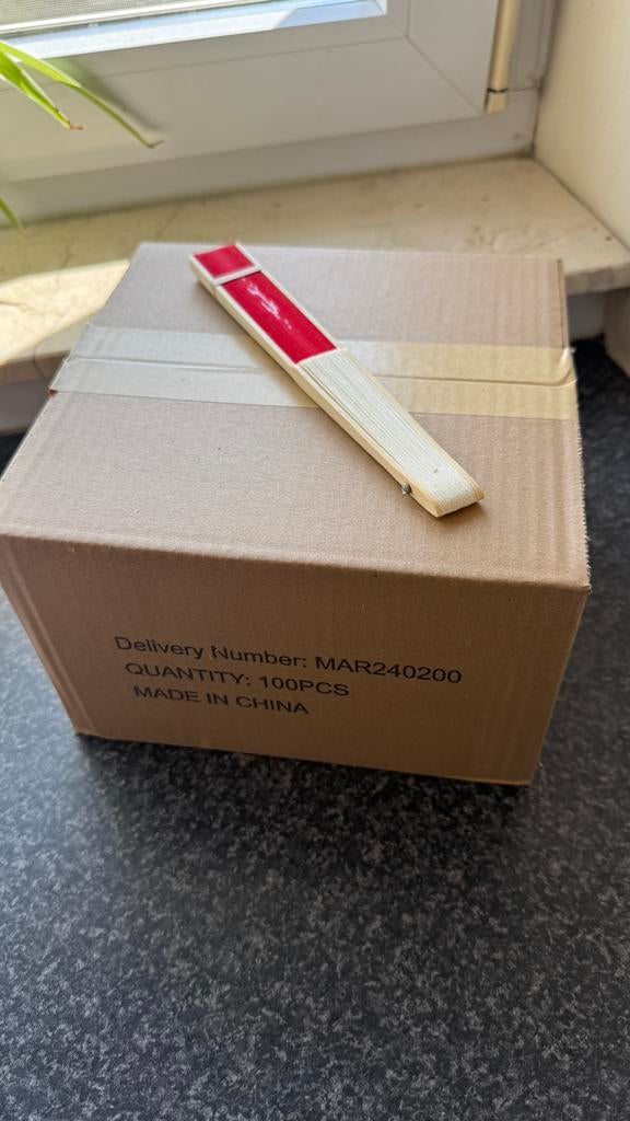 Handwaaiers Martini NIEUW 4x100 stuks - uitgooimateriaal, Enlèvement ou Envoi, Neuf