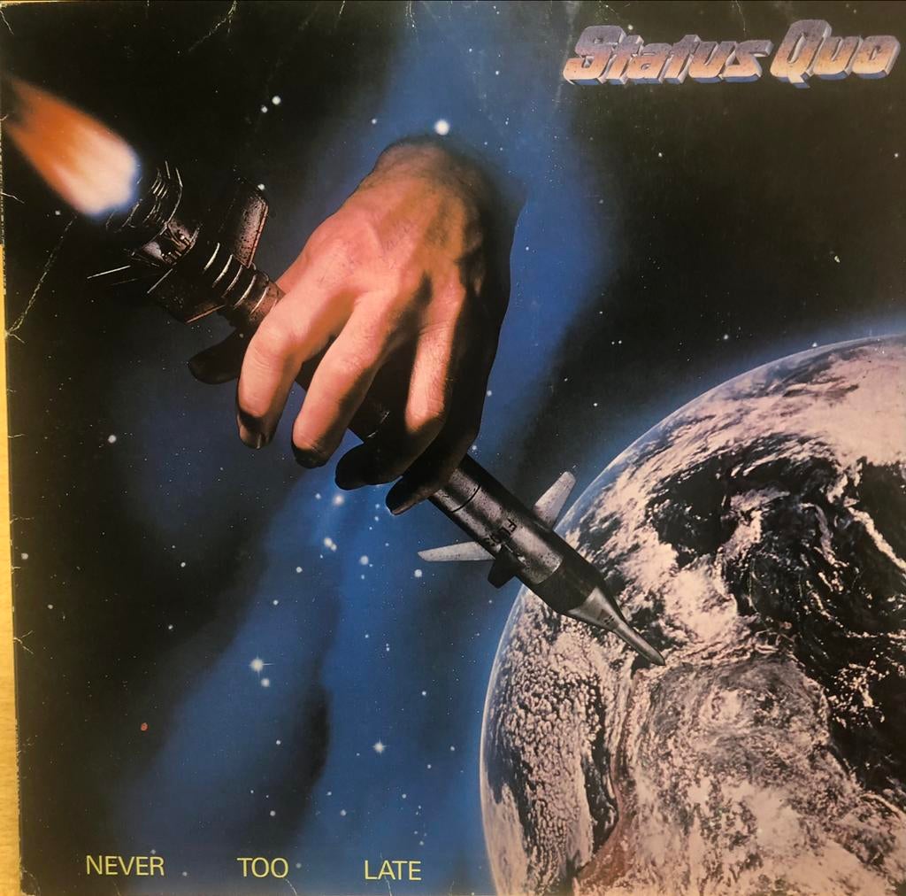 Status Quo Nooit te laat LP 33 T, Cd's en Dvd's, Ophalen of Verzenden, Gebruikt