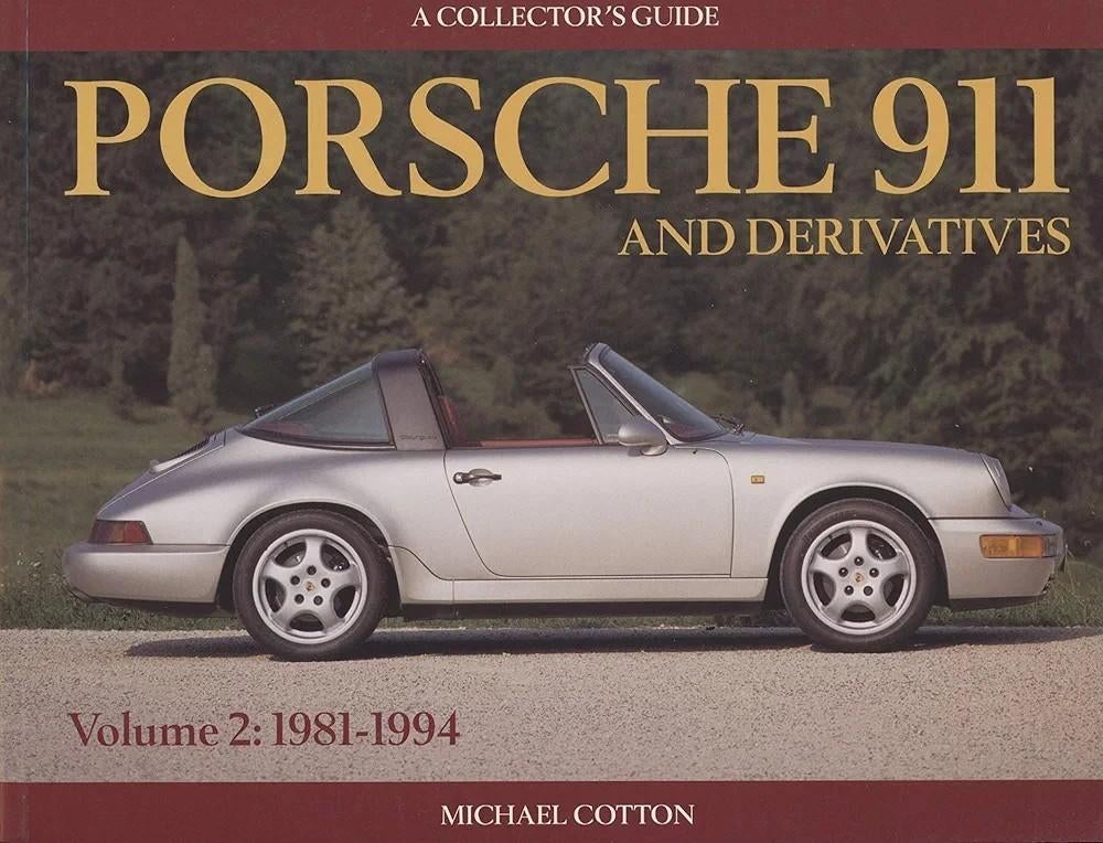 Livre Michael Cotton pour Porsche 911 Targa Carrera Coupé, Livres, Autos | Livres, Enlèvement ou Envoi, Comme neuf, Porsche