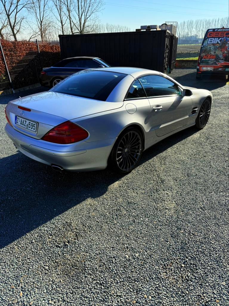 Option complète automatique Mercedes SL350 V6 118 000 km, Cuir, Argent ou Gris, Achat, Entreprise
