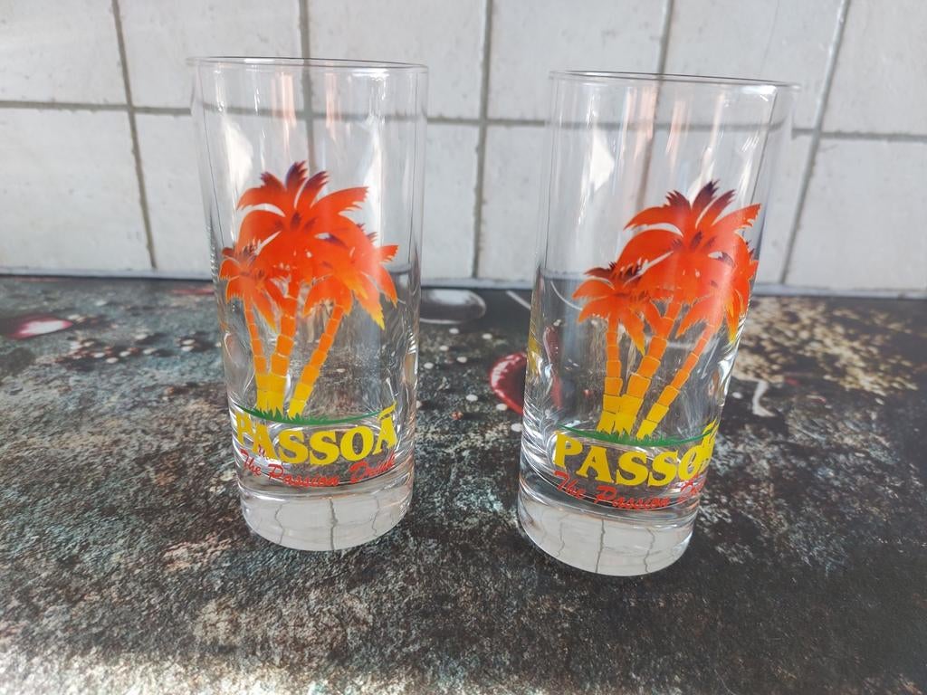 Verres Passoa Long Drink, Collections, Enlèvement ou Envoi, Comme neuf, Verres et Verres à shot