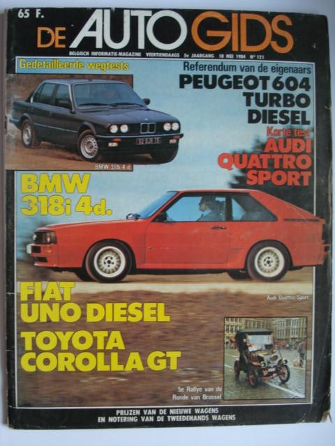 AutoGids 121, Verzenden, Gelezen, Algemeen