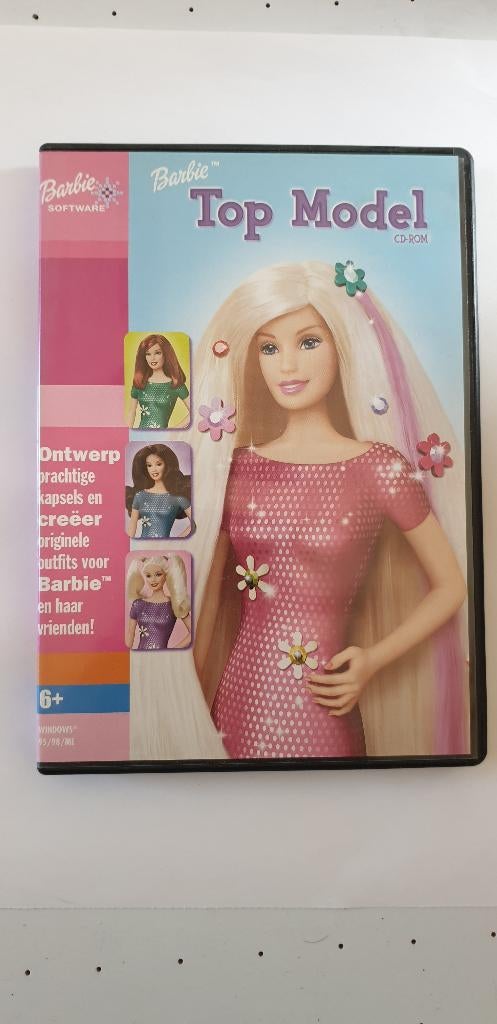 Top model barbie cd rom, Ophalen of Verzenden, Zo goed als nieuw