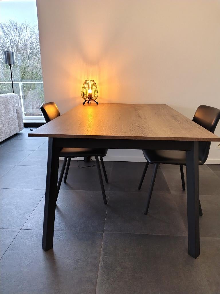 stoel 35 eu, Maison & Meubles, Chaises, Comme neuf, Une, Métal, Autres matériaux, Noir, Enlèvement