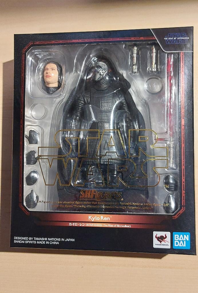 Star Wars SH Figuarts Kylo Ren, Ophalen of Verzenden, Nieuw, Actiefiguurtje