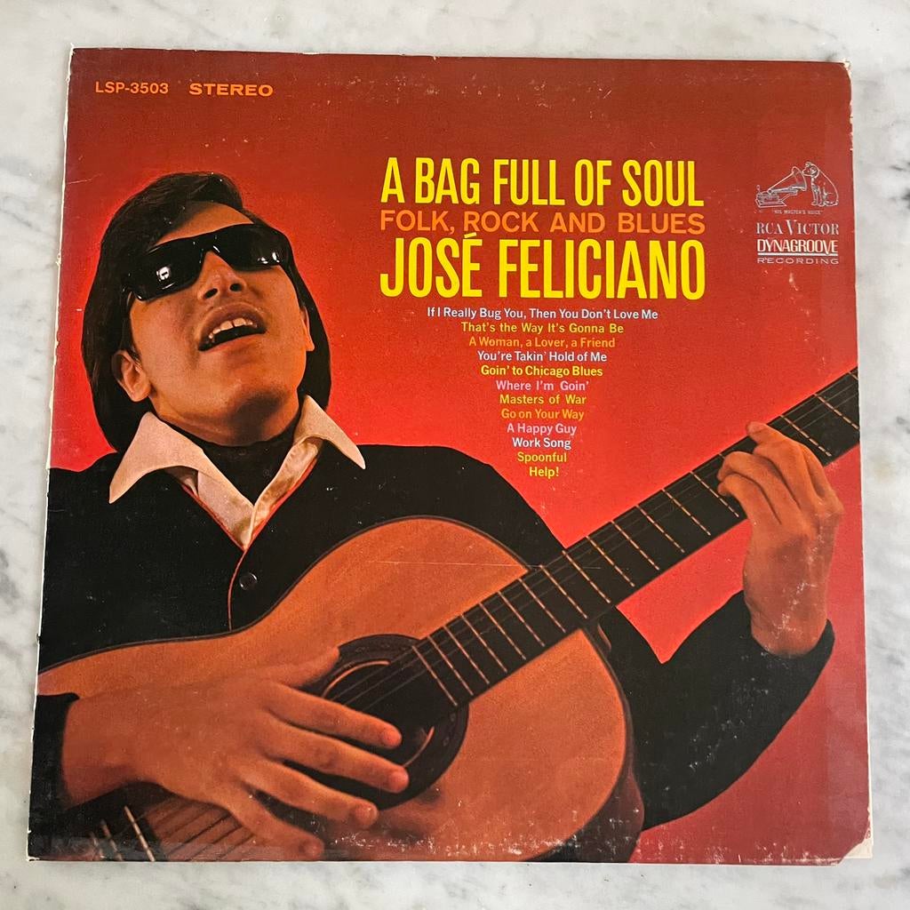 Jose Feliciano - A Bag Full Of Soul, Enlèvement ou Envoi