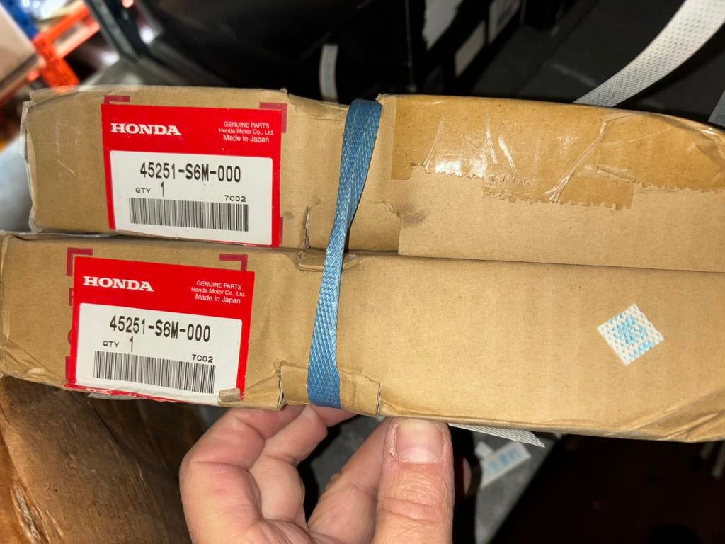 Set nieuwe originele remschijven vooras Honda Civic, Ophalen of Verzenden, Honda
