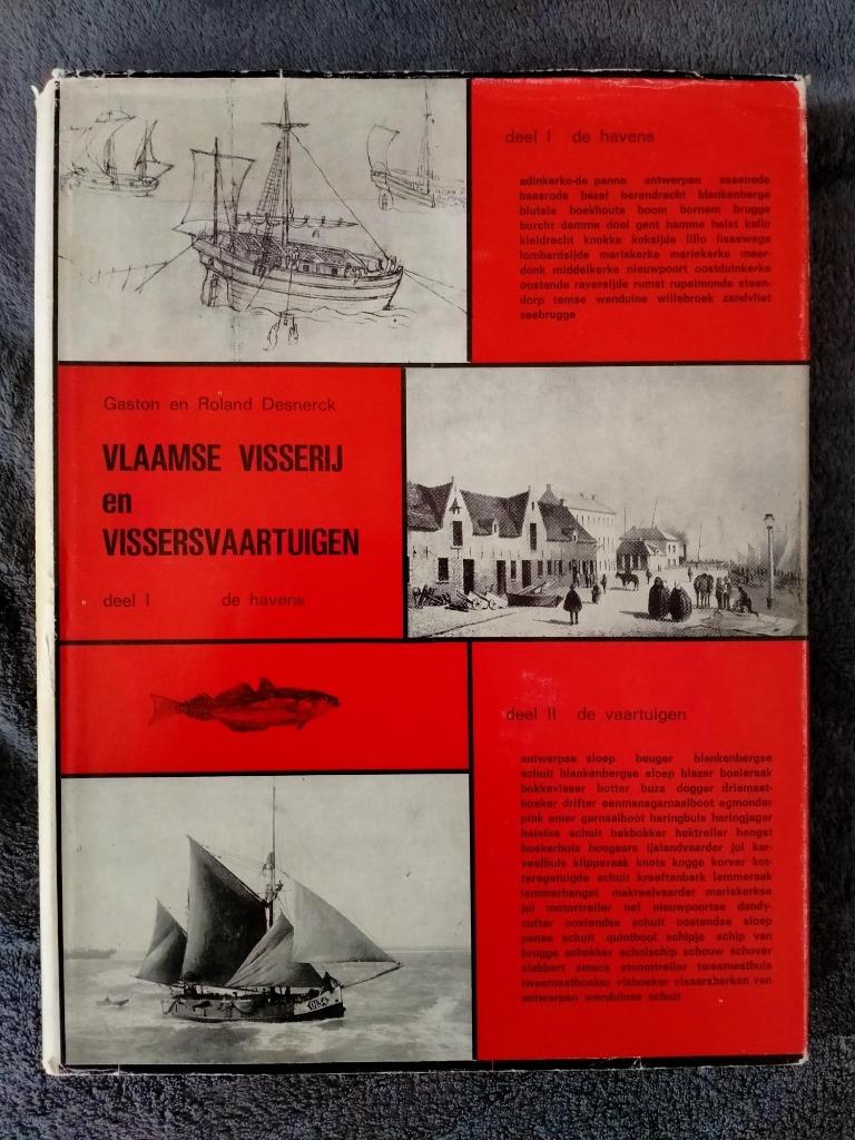 Vlaamse vissers en vissersvaartuigen. G. en R. Desneck, Boeken, Ophalen of Verzenden
