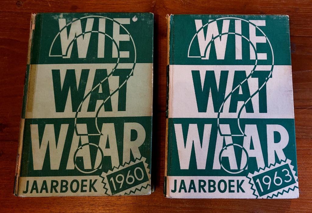 Boek - Wie, wat, waar 1960 - 1963, Boeken, Ophalen of Verzenden, Gelezen, Los deel