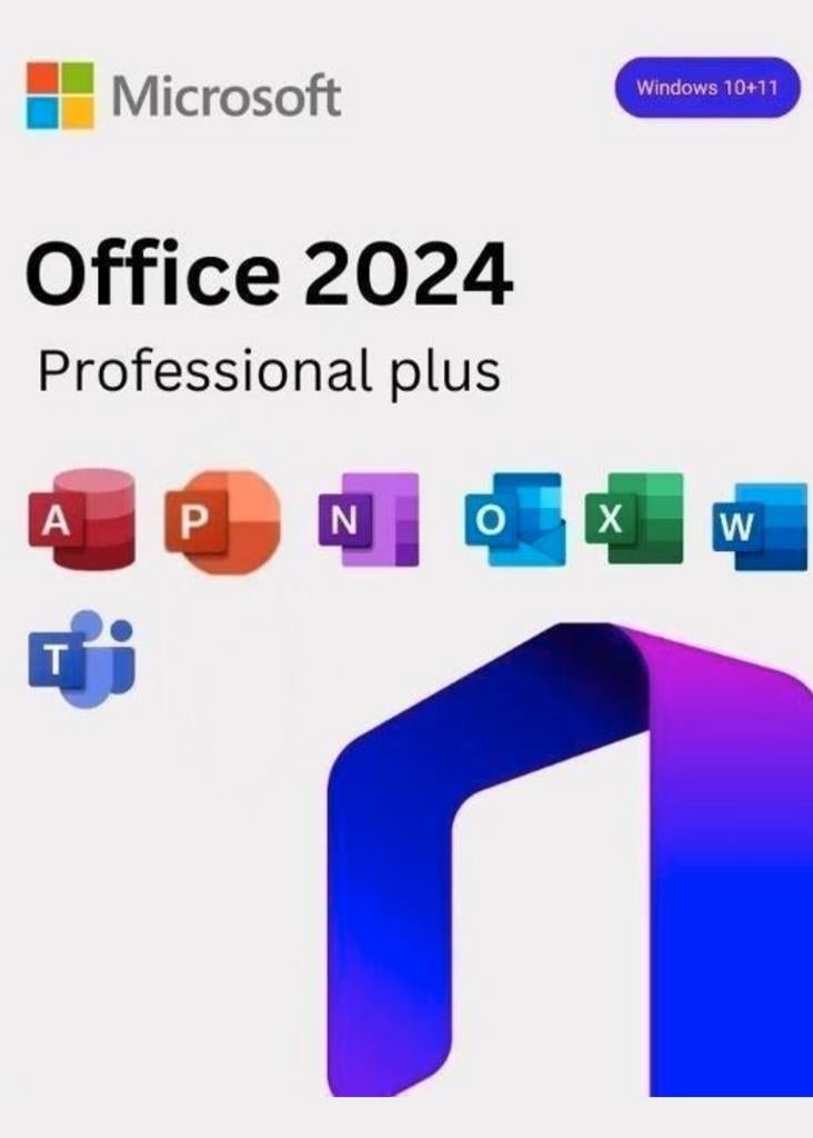 Microsoft Office 2024 Pro LTSC licence pour 1 PC, Enlèvement ou Envoi, Neuf, Word