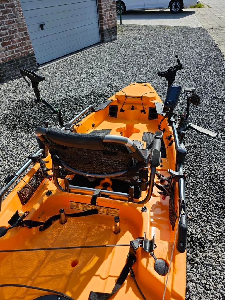 Hobie pro angler 12 md 180, Watersport en Boten, Kano's, Ophalen, Zo goed als nieuw