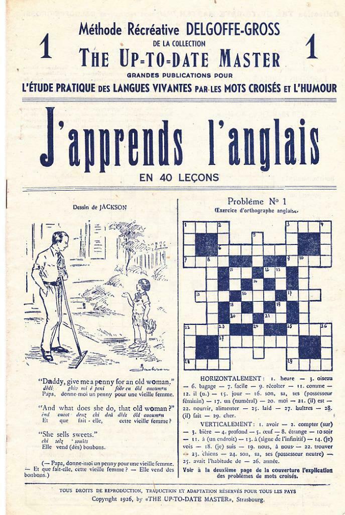 J'apprend l'anglais en 40 leçons,, Enlèvement ou Envoi, Alpha, Comme neuf, Ne s'applique pas