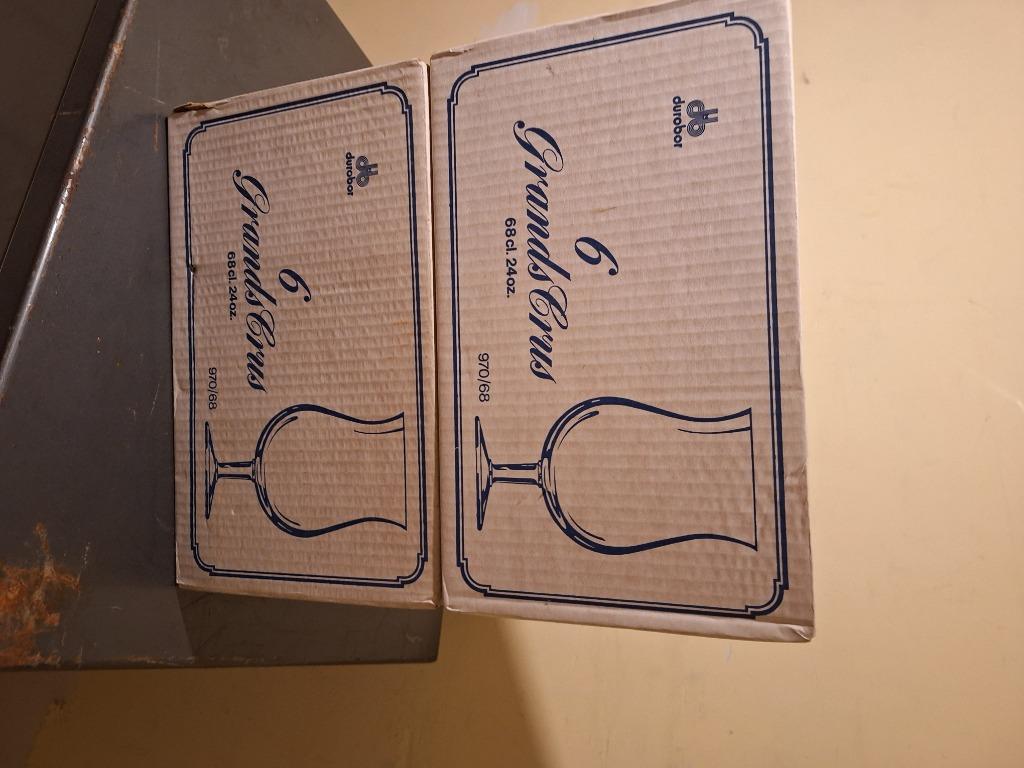 VERRES A VIN GRAND CRU DUROBOR, Collections, Vins, Enlèvement, Neuf, Autres régions, Vin rouge