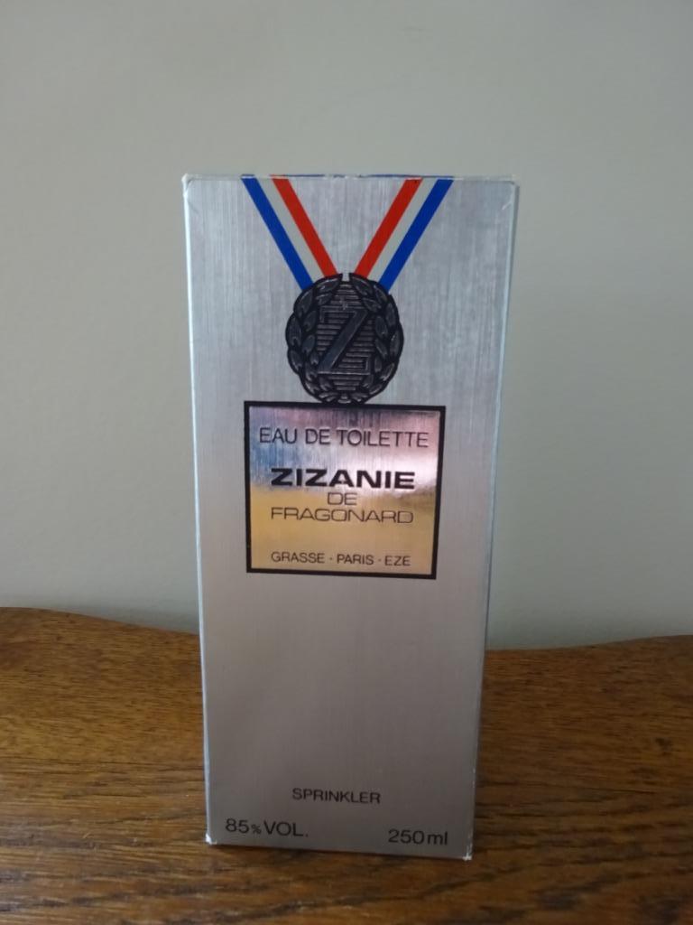 Zizanie de Fragonard eau de toilette 250 ml vintage, Enlèvement ou Envoi, Comme neuf, Bouteille de parfum, Plein