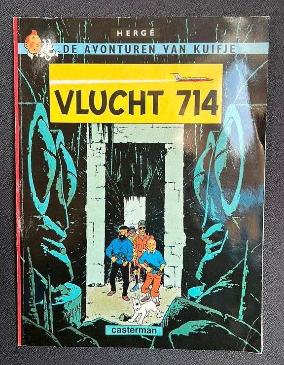 Hergé - 21 vlucht 714, Boeken, Ophalen of Verzenden, Hergé