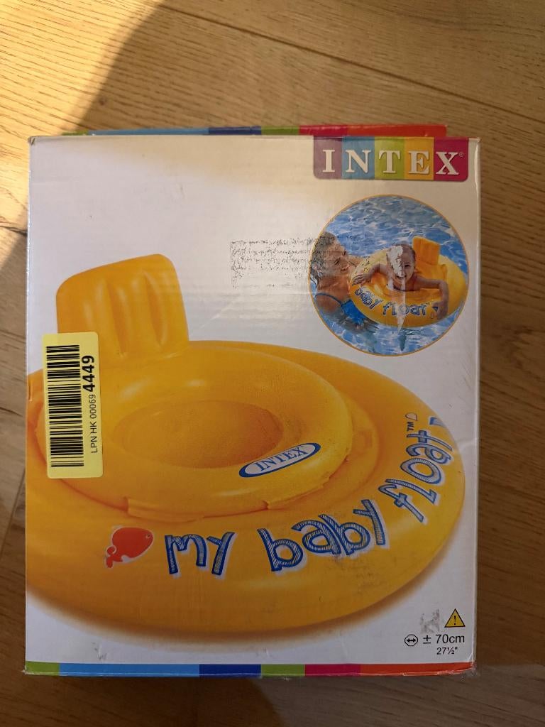 Bouée bébé Intex – neuve, jamais utilisée (70 cm), Enlèvement, Neuf