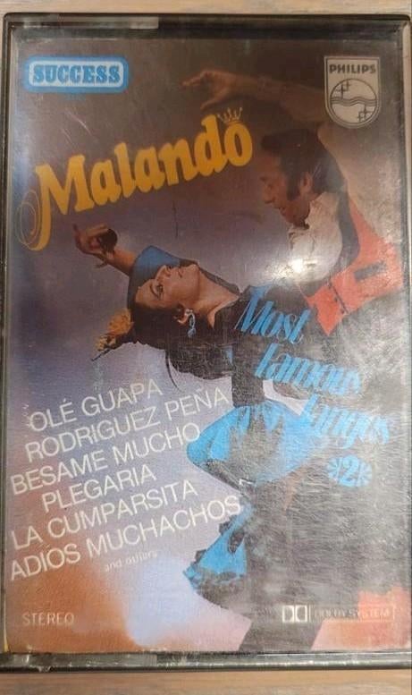 Malando Most famous tangos 2, Ophalen of Verzenden, Gebruikt