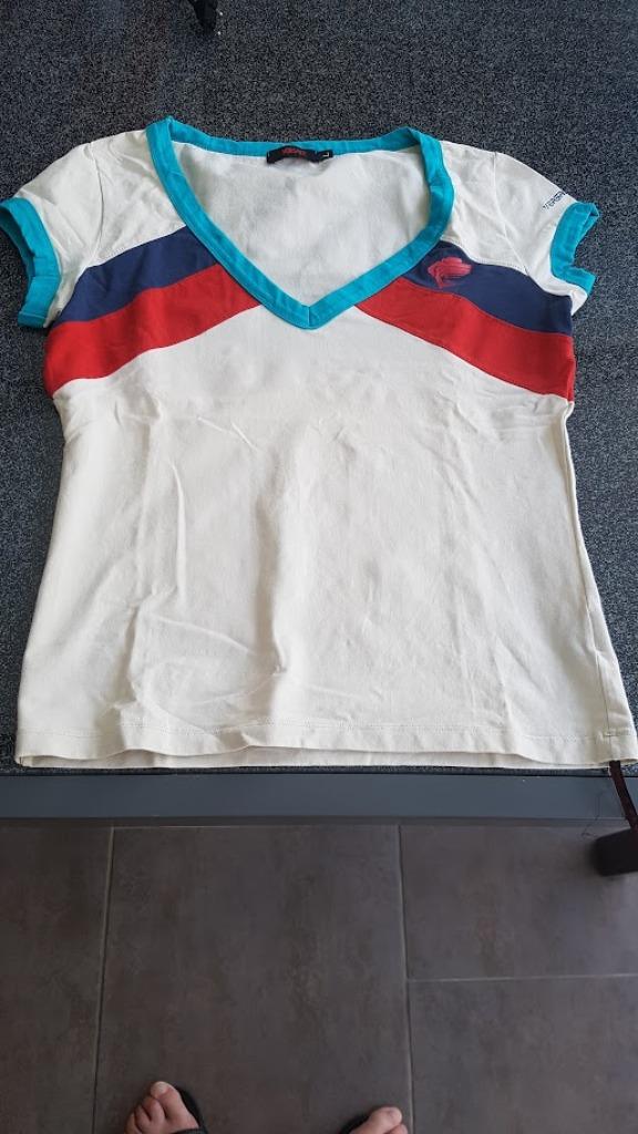 Versace dames t-shirt. Origineel, Overige kleuren, Maat 42/44 (L), Ophalen of Verzenden, Zo goed als nieuw