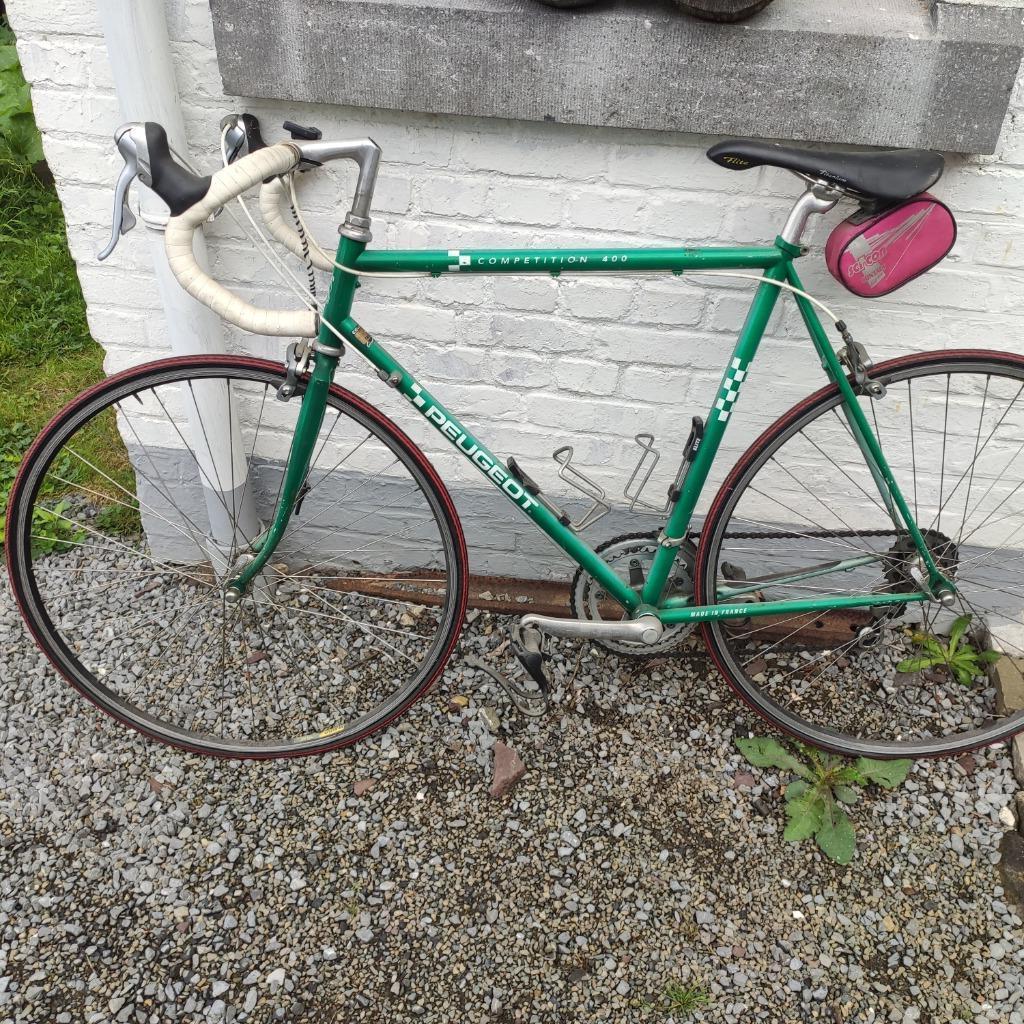 racefiets vintage peugeot koersfiets, Fietsen en Brommers, Ophalen, Gebruikt, Heren, Overige merken