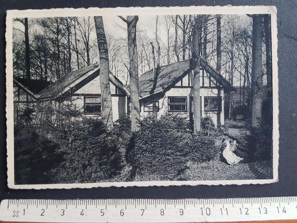 Postkaart Wezemaal Wesemael Camping Ermitage, Verzamelen, Postkaarten | België, Ongelopen, Vlaams-Brabant, 1920 tot 1940, Verzenden