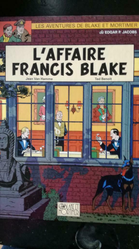 "L'affaire Francis Blake"  de Edgard P.Jacobs, Livres, Edgar P. Jacobs, Une BD, Comme neuf, Enlèvement