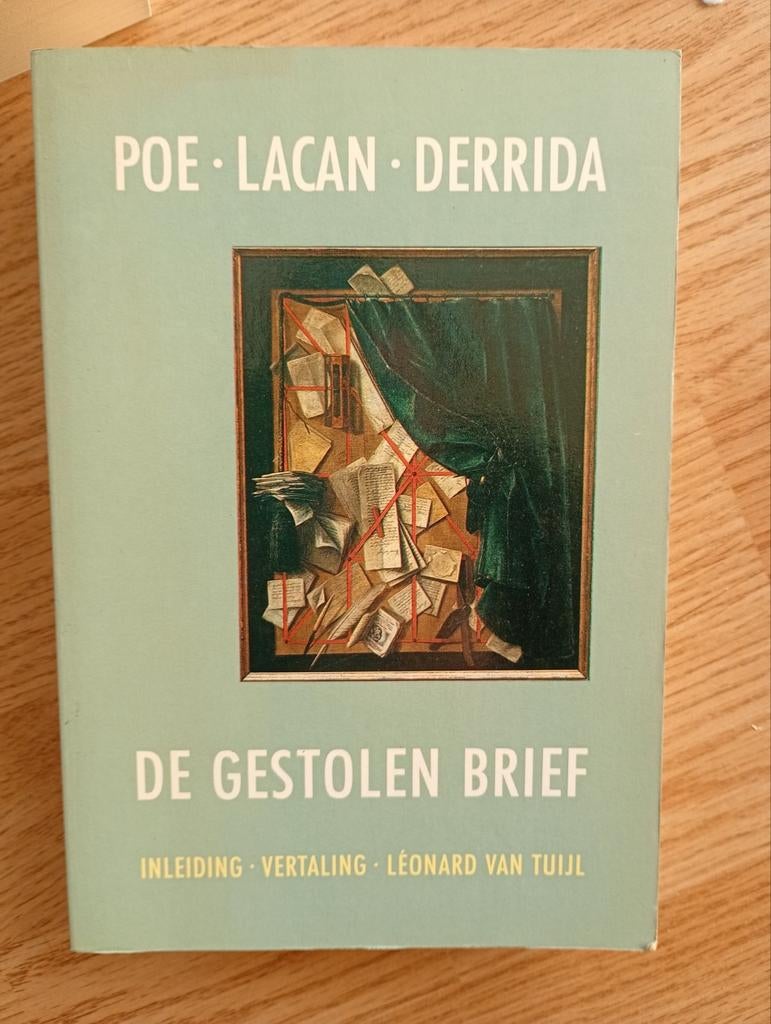 Poe,Lacan. Derrida. De gestolen letter, Enlèvement