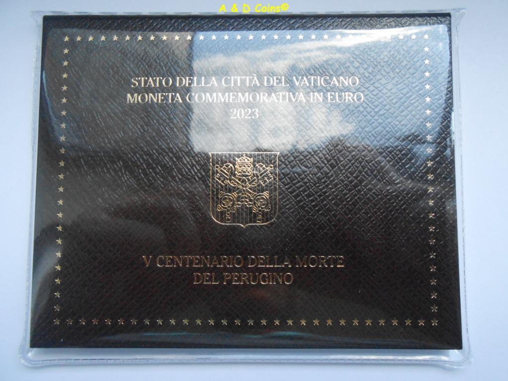 BU Vaticaan 2 euro 2023, Timbres & Monnaies, Monnaies | Europe | Monnaies euro, 2 euros, Vatican, Enlèvement ou Envoi
